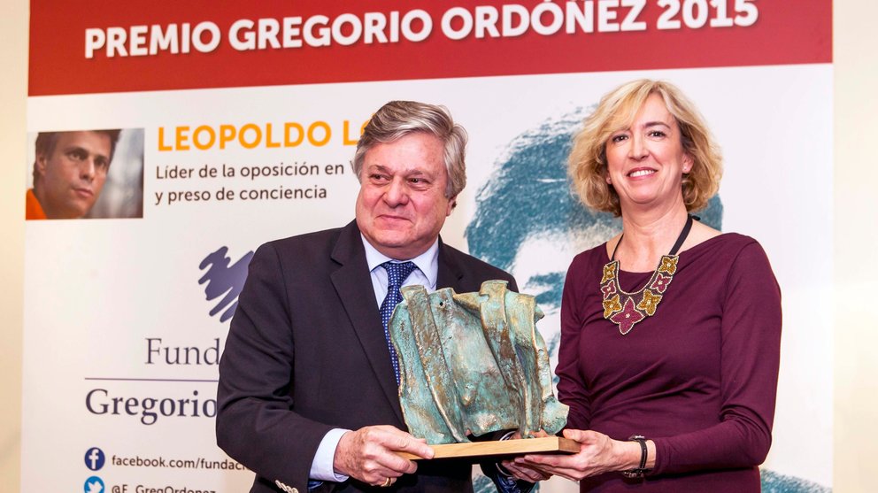 Premio Ordoñez 2015 a Leopoldo López.
