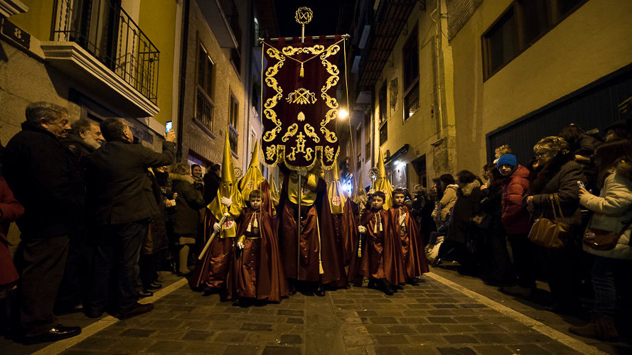 Procesión de Jueves Santo en Pamplona. PABLO LASAOSA (45)