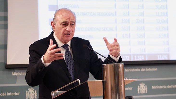 El ministro del Interior en funciones, Jorge Fernández Díaz (EP)