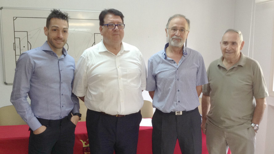 Prieto Iglesias, Ruano, Osorio y Paz Parcía en rueda de prensa.