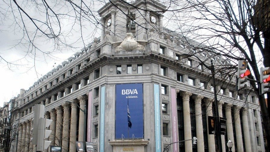 El BBVA tiene 3.800 oficinas en España.