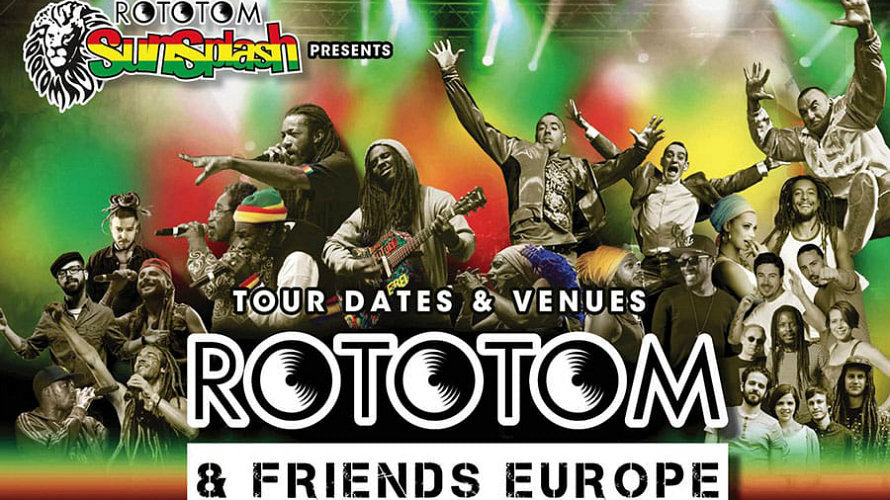 Cartel de 'Rototom & Friends Europe'.