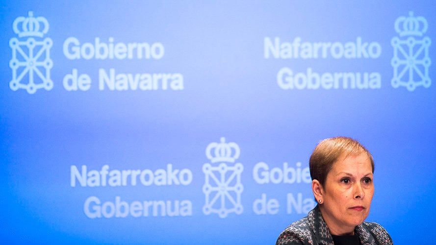Uxue Barkos, Presidenta del Gobierno de Navarra. PABLO LASAOSA