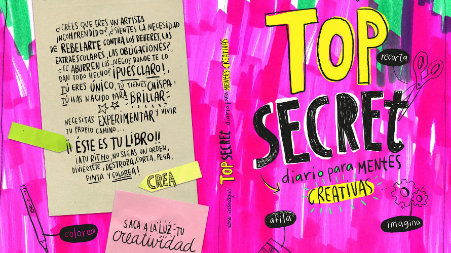 Top Secret. Diario para mentes creativas.