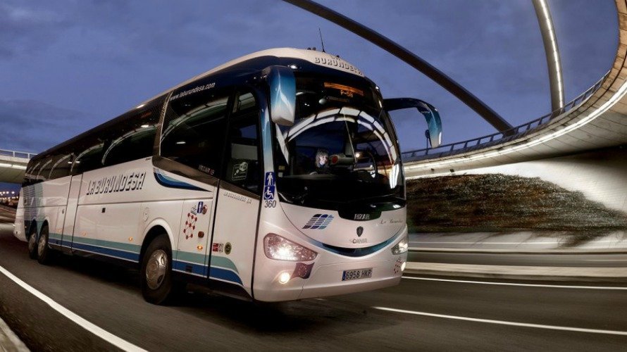 El nuevo autobús de La Burundesa.