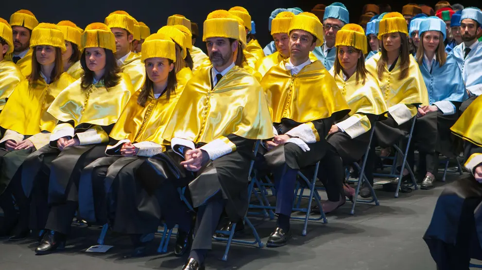 Graduados de la Facultad de medicina.