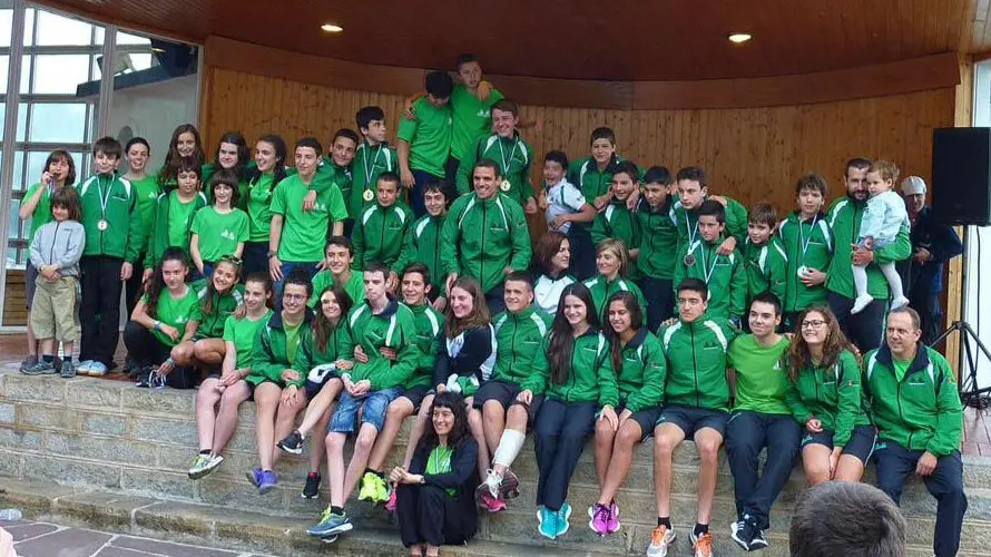 Equipo Piragüismo Pamplona.