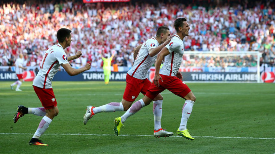 Polonia gana su primer partido. Foto Uefa.com