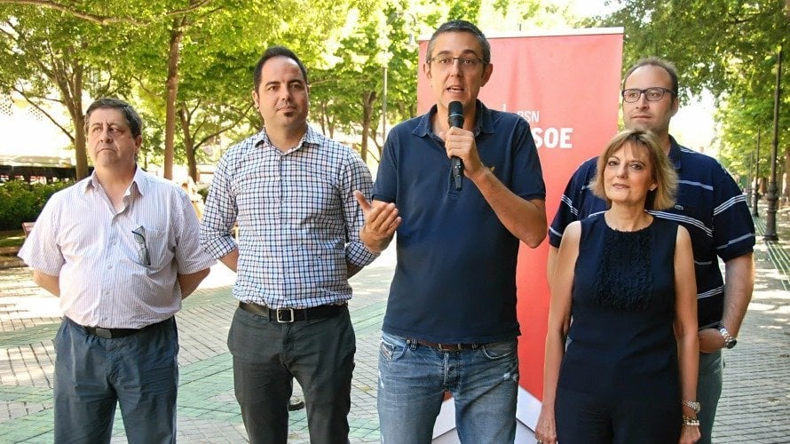 El socialista Eduardo Madina, número siete del PSOE al Congreso por Madrid, ha dicho que si gana el PSOE, habrá Gobierno de cambio.