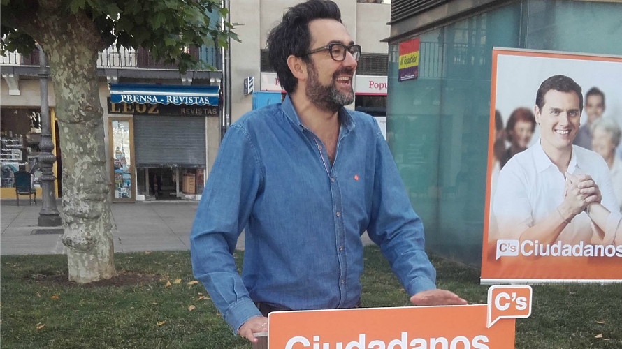 Ramón Romero, candidato al Congreso de los Diputados por Ciudadanos Navarra ha clausurado hoy la campaña electoral.
