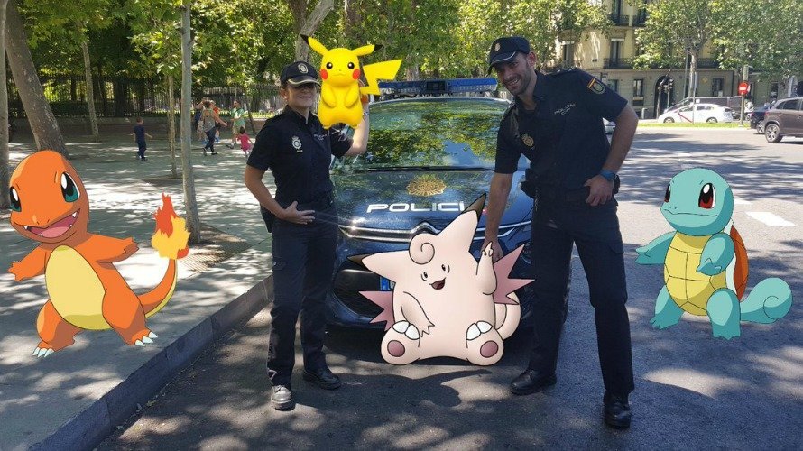 Policía Nacional da consejos para jugra a Pokémon Go. Policía Nacional