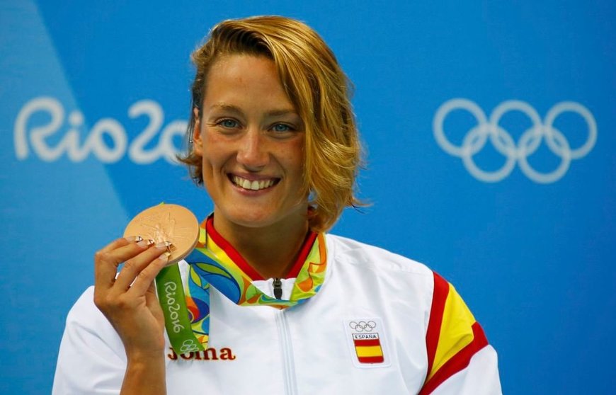Mireia Belmonte logra el bronce en 400 estilos, la primera medalla para España en Río 2016.