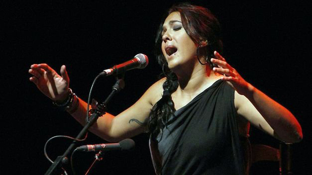 Alba Molina durante uno de sus conciertos EFE