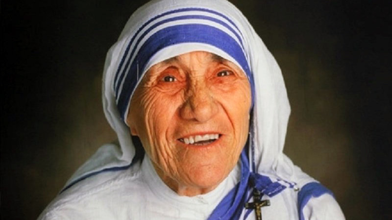 La Madre Teresa de Calcuta, fundadora de las Misioneras de la Caridad (EP).