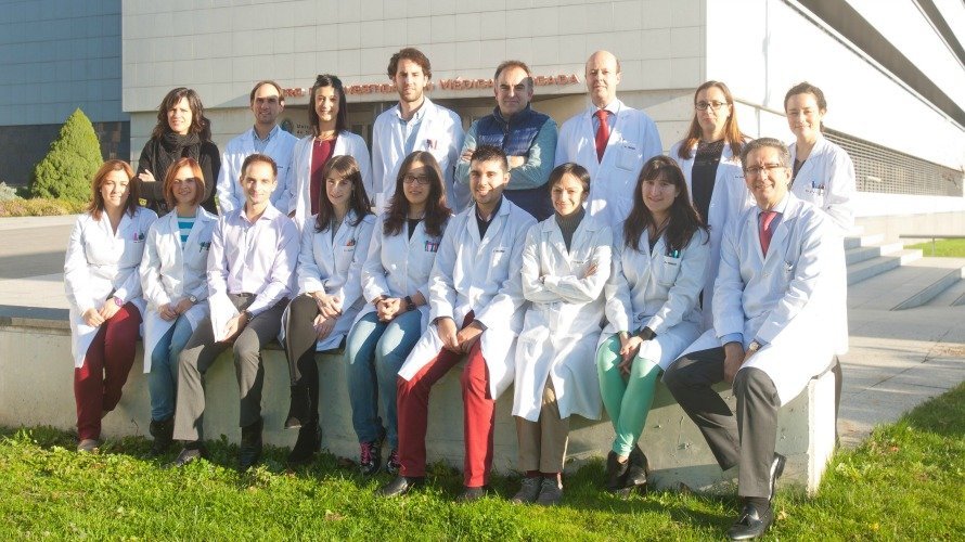 El equipo de la Universidad de Navarra que investiga sobre el mieloma.