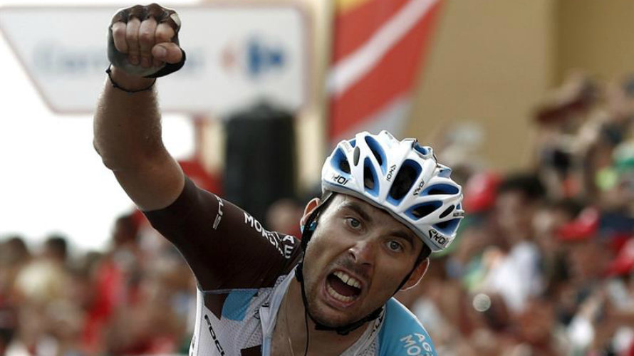 El francés Latour gana la etapa de la Vuelta. Efe.