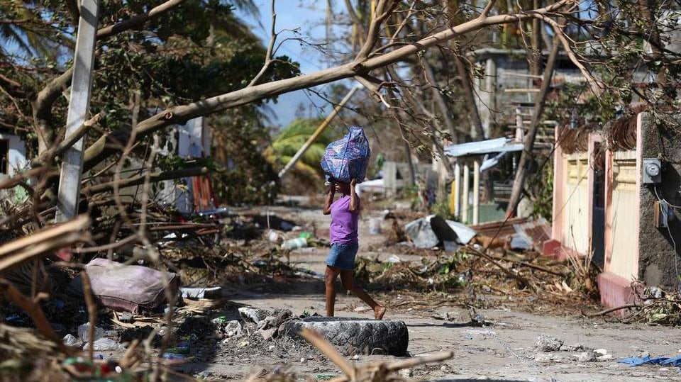 Los estragos del huracán Matthew tras su paso por Haití Orlando Barría EFE