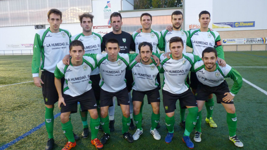 Equipo titular de Oberena 2016-17.