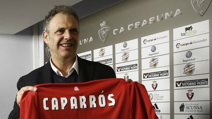 El nuevo entrenador del Osasuna Joaquín Caparrós. EFE. JESÚS DIGES