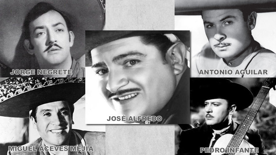 Algunos de los cantantes mejicanos más reconocidos de la historia de la música.