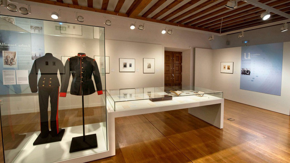 Imagen de una de las estancias del Museo Carlista de Estella TURISMO DE NAVARRA