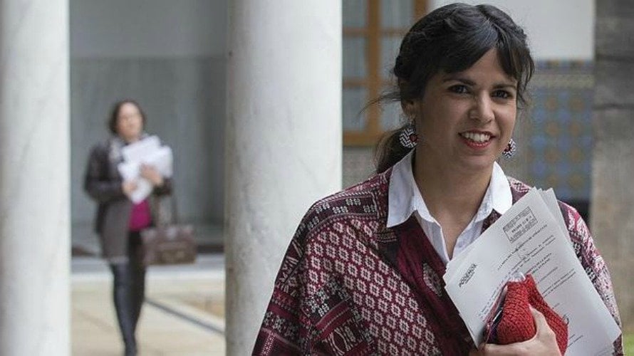 Teresa Rodríguez, de Podemos. (EFE)