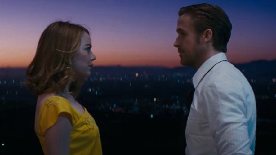 Una imagen del film 'La la land', con Emma Stone y Ryan Reynolds. 