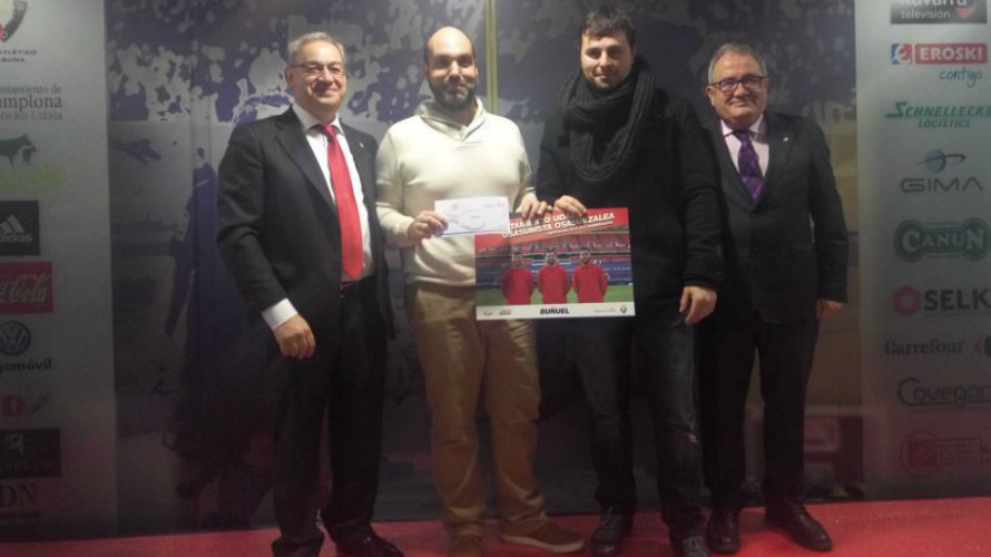 La Fundación de Osasuna ha agradecido a los ayuntamientos navarros que colaboran con el club en un acto en El Sadar CA OSASUNA
