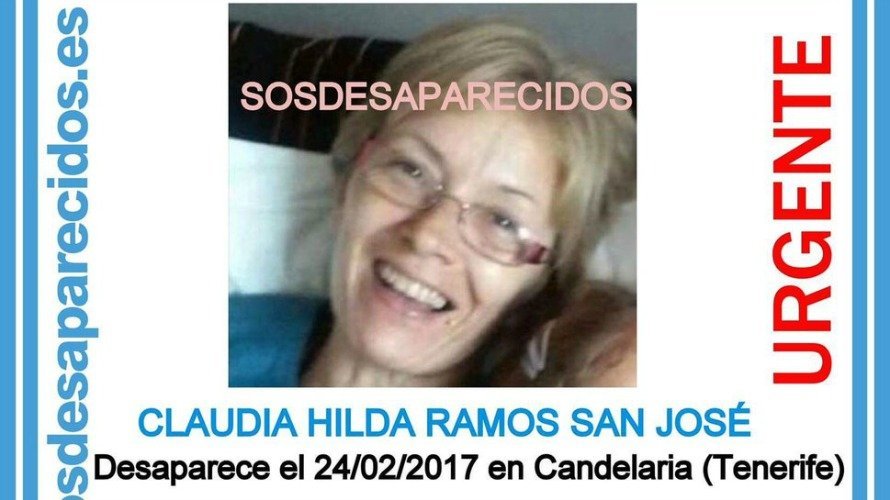 Desaparecida una mujer de 56 años en Tenerife. TWITTER