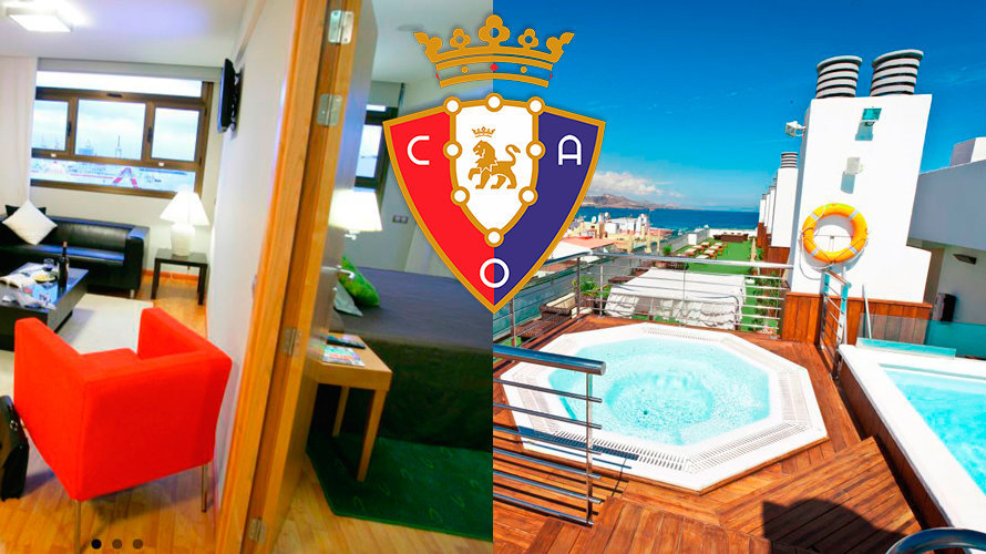 El hotel en el que el CA Osasuna va a hospedarse en su desplazamiento a Las Palmas de Gran Canaria. CEDIDAS