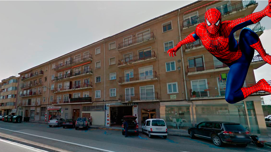 Fotomontaje edificio de Echavacoiz y Spiderman.jpg