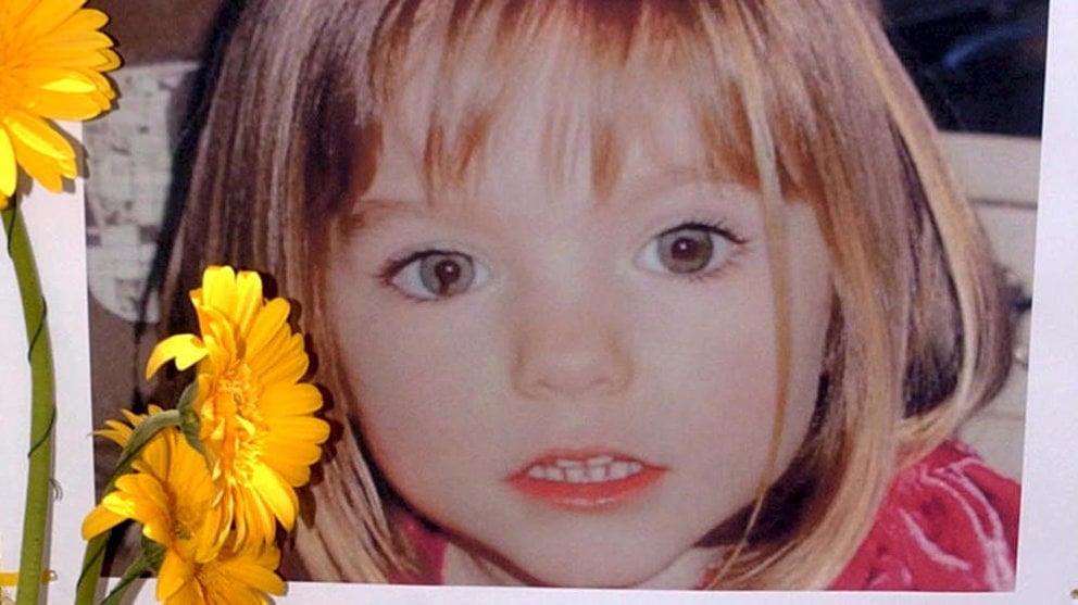 La pequeña Madeleine McCann desapareció cuando tenía tres años.