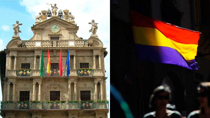El Ayuntamiento de Pamplona izará la bandera republicana el próximo 14 de abril.