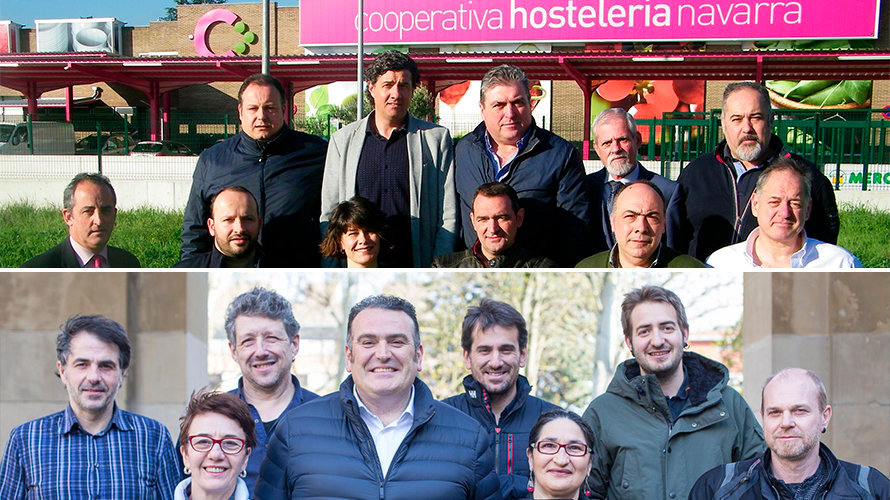 Los dos grupos de hosteleros de Navarra que se disputan la dirección de la Cooperativa de Hostelería de Navarra