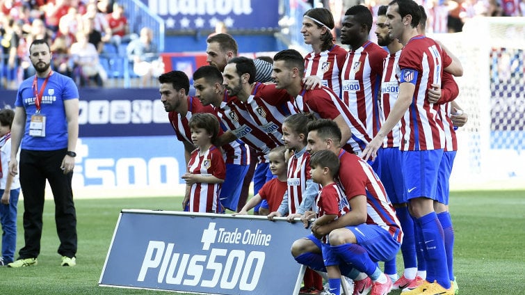 Partido entre Atlético de Madrid y Osasuna en el Vicente Calderón.  (27)