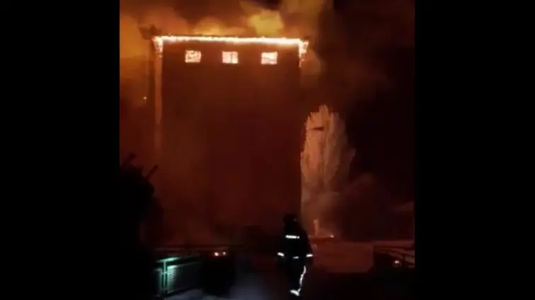 Incendio en Egüés