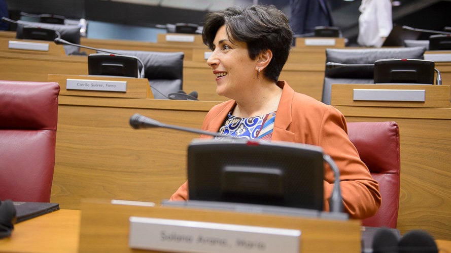 María Solana, nueva consejera de educación del Gobierno de Navarra. PABLO LASAOSA 01