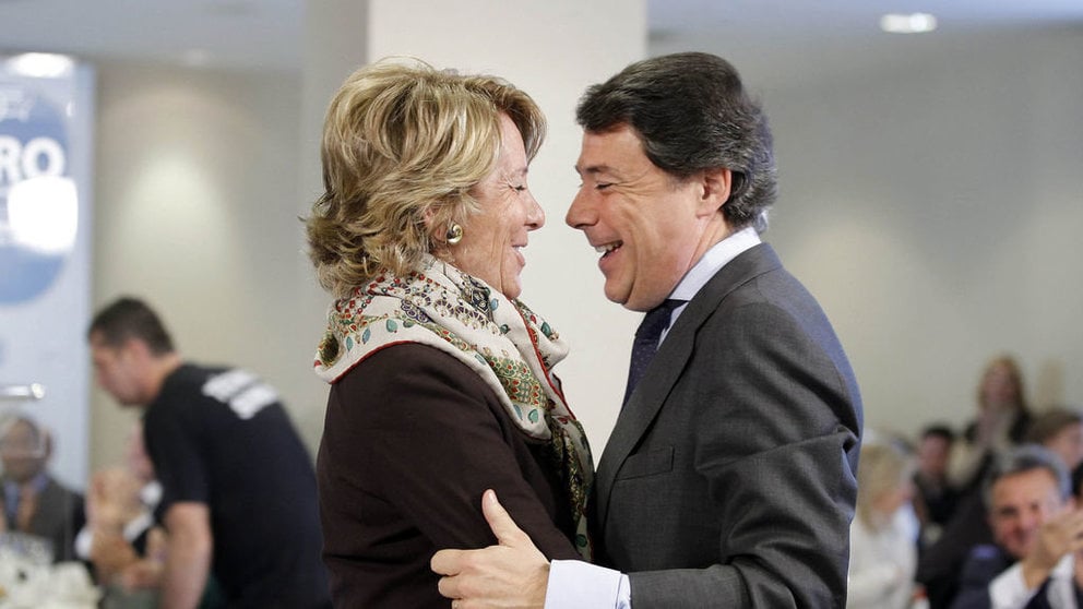Esperanza Aguirre e Ignacio González EL ESPAÑOL