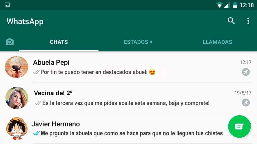 Nueva herramienta de whatsapp. ARCHIVO