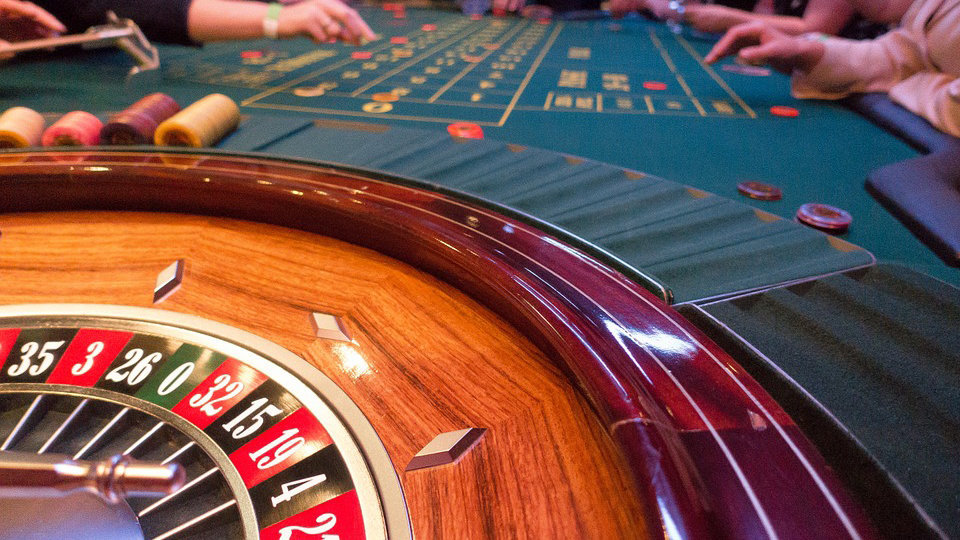 Una ruleta en un casino