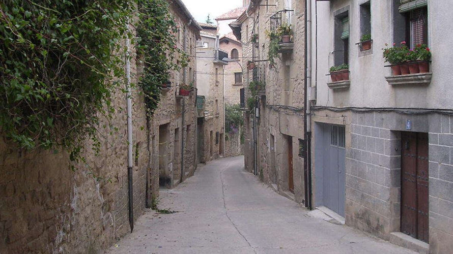 Imagen de una calle de Bargota