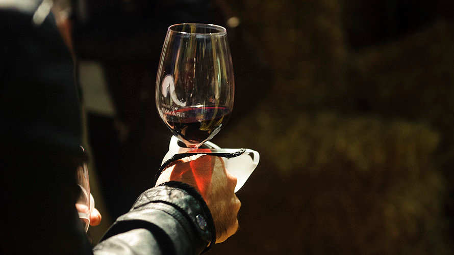 Celebración de la décima edición de La Noche del Vino con la participación de 35 bodegas en la Ciudadela de Pamplona. MIGUEL OSÉS (3)