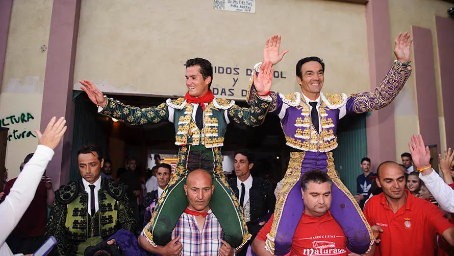 Corrida en Tudela con toros de Aldeanueva para Padilla, El Cid y Daniel Luque. MIGUEL OSÉS_30