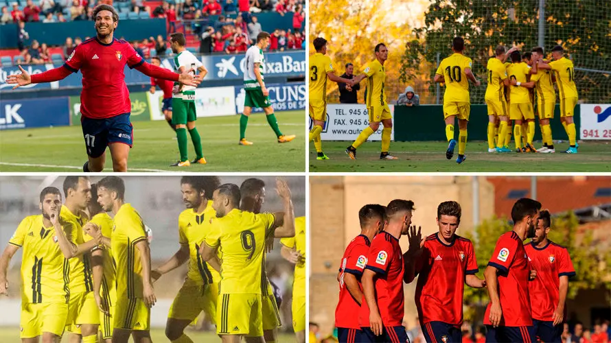 Osasuna ha ganado cuatro de sus cinco partidos de pretemporada, ha marcado 9 goles y sólo ha encajado 3 NAVARRACOM