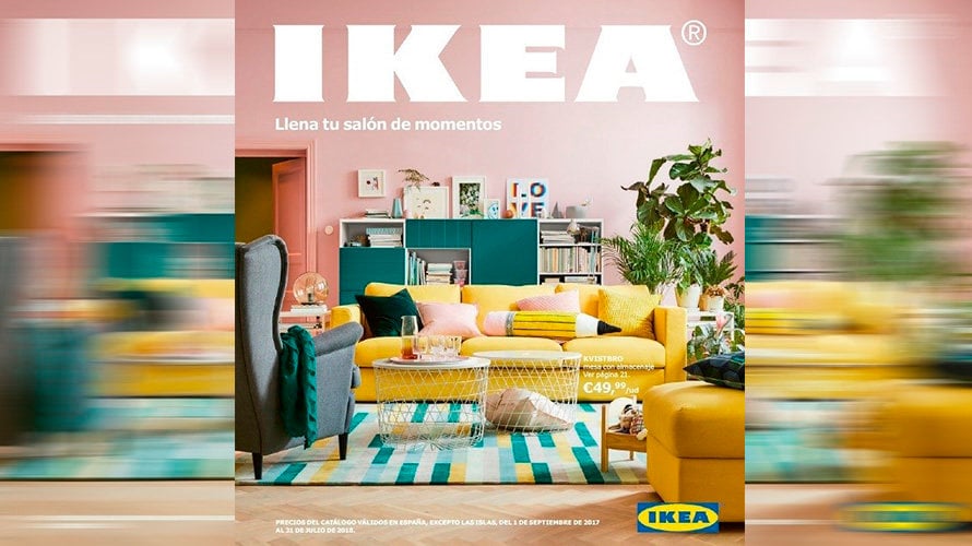 Portada del nuevo catálogo de Ikea para este 2018