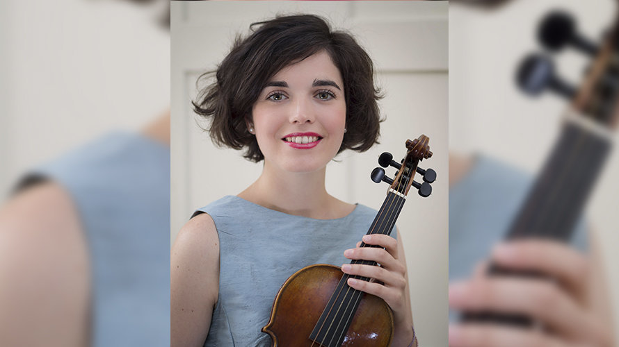 La violinista Marta Ramírez