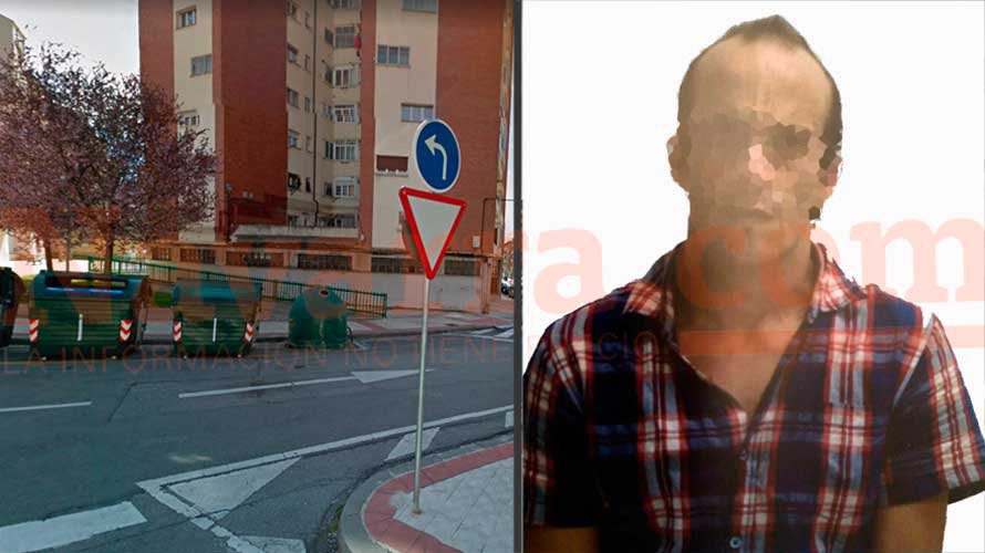 Imagen del supuesto autor del homicidio que ha tenido lugar en Santa María La Real, Pamplona. NAVARRA.COM