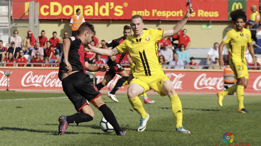 Partido entre Reus y Osasuna disputado en el Estadio Municipal. FOTO LFP (23)