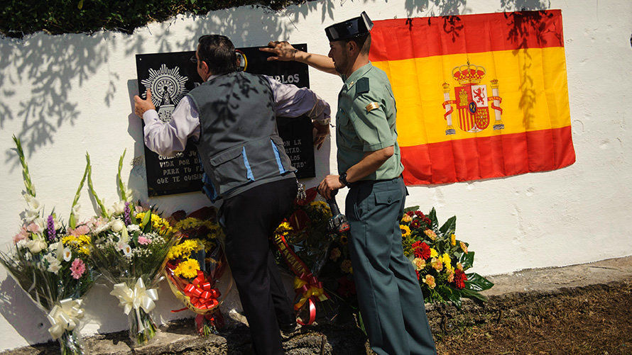 Homenaje a un Guardia Civil en Leiza. MIGUEL OSÉS_17
