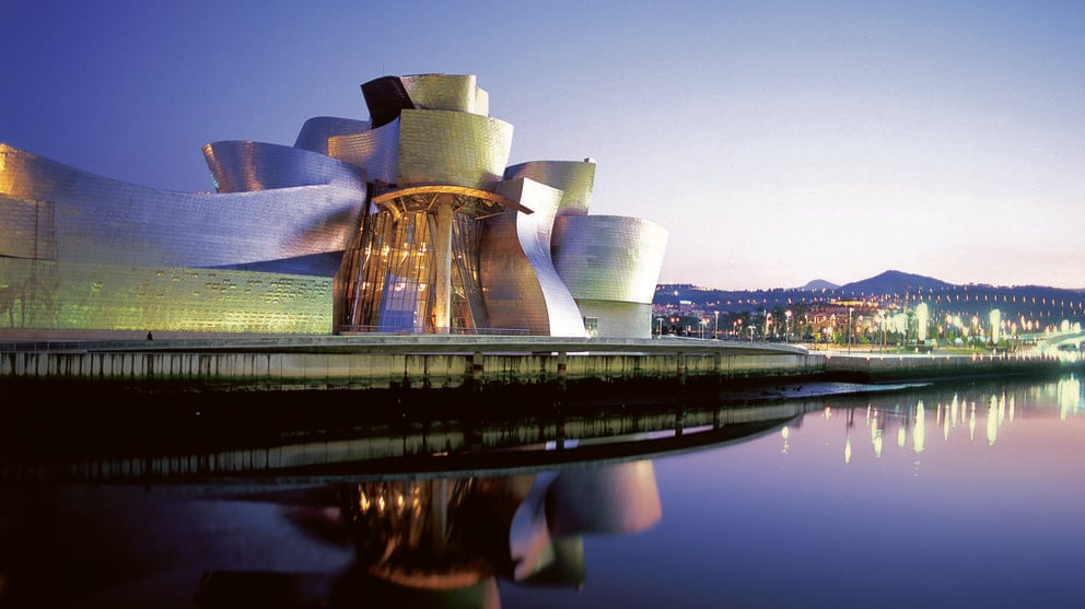 Una vista del Museo Guggenheim de Bilbao